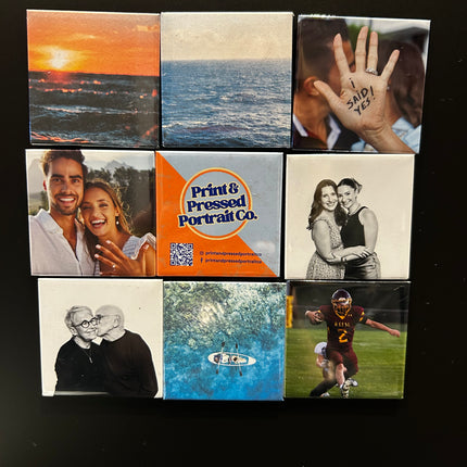 2x2 Square Magnet Set (9 Magnets)